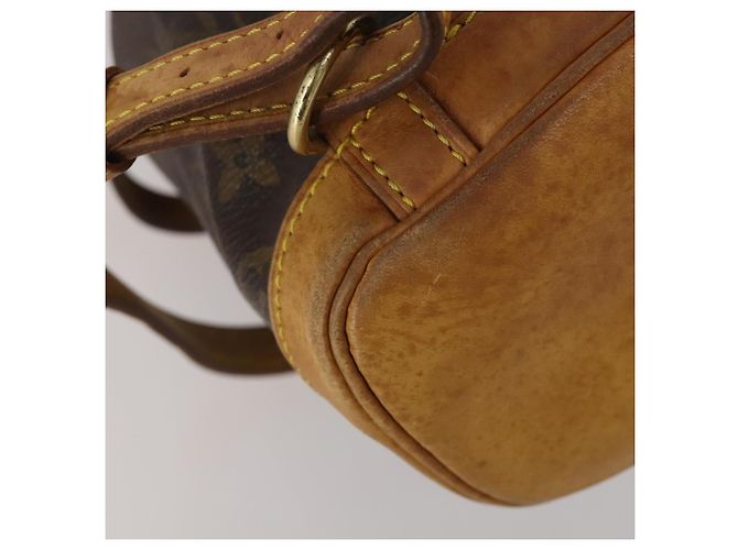 Zaino LOUIS VUITTON Monogram Montsouris PM M51137 LV Auth 202806 Monogramma - vista 17