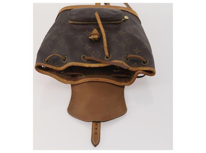 Zaino LOUIS VUITTON Monogram Montsouris PM M51137 LV Auth 202806 Monogramma - vista 21