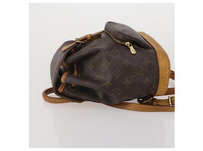 Zaino LOUIS VUITTON Monogram Montsouris PM M51137 LV Auth 202806 Monogramma - vista 4