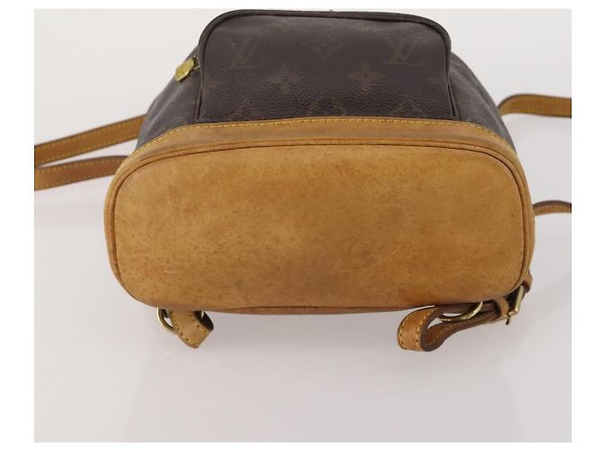 Zaino LOUIS VUITTON Monogram Montsouris PM M51137 LV Auth 202806 Monogramma - vista 5