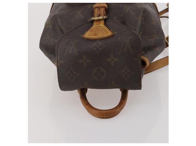 Zaino LOUIS VUITTON Monogram Montsouris PM M51137 LV Auth 202806 Monogramma - vista 6