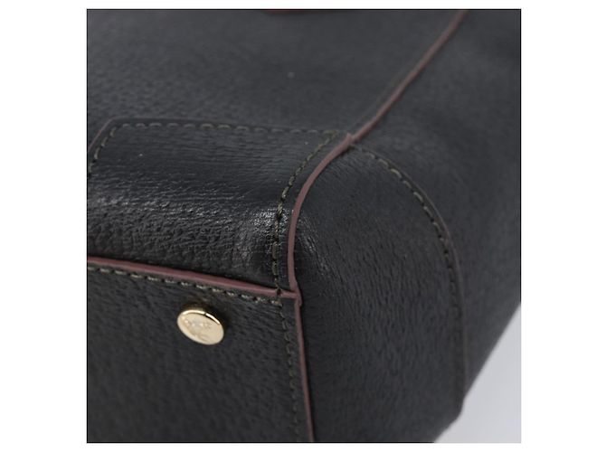 Borsa a mano Vivienne Westwood in pelle 2way Nero Oro Auth LN142A D'oro - vista 11