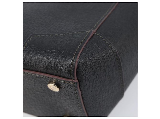 Borsa a mano Vivienne Westwood in pelle 2way Nero Oro Auth LN142A D'oro - vista 17