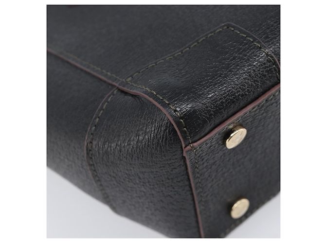 Borsa a mano Vivienne Westwood in pelle 2way Nero Oro Auth LN142A D'oro - vista 18