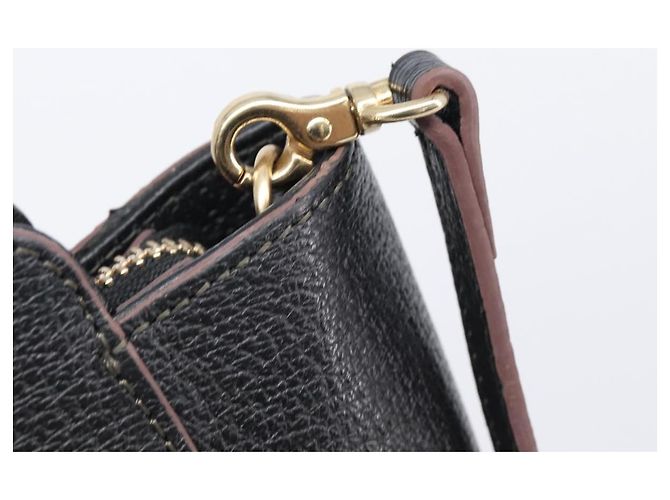 Borsa a mano Vivienne Westwood in pelle 2way Nero Oro Auth LN142A D'oro - vista 19