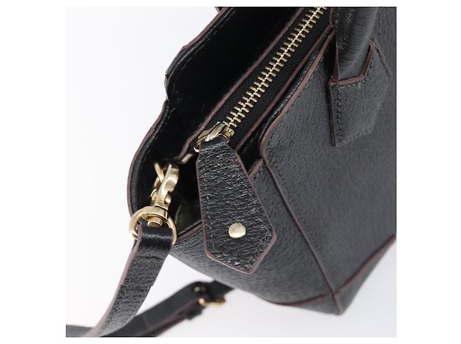 Borsa a mano Vivienne Westwood in pelle 2way Nero Oro Auth LN142A D'oro - vista 21
