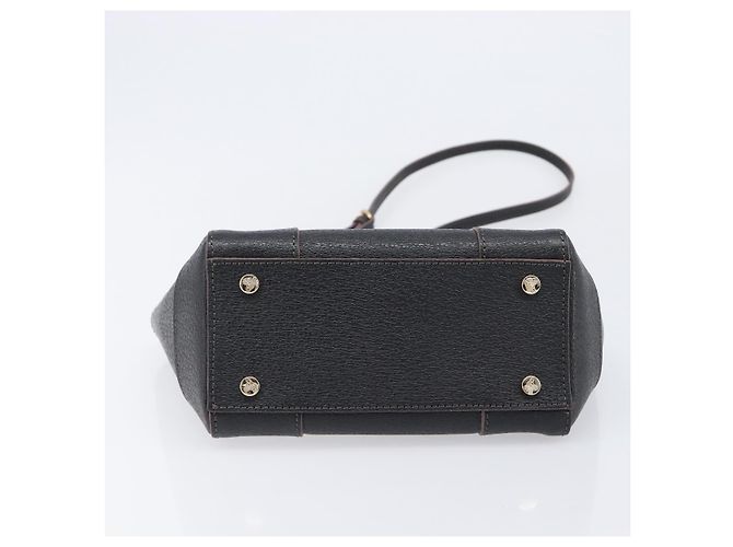 Borsa a mano Vivienne Westwood in pelle 2way Nero Oro Auth LN142A D'oro - vista 5