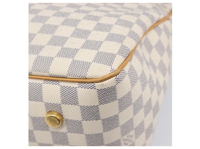 Borsa Tote LOUIS VUITTON Damier Azur Figueri GM N41175 LV Auth ki6824V - vista 17