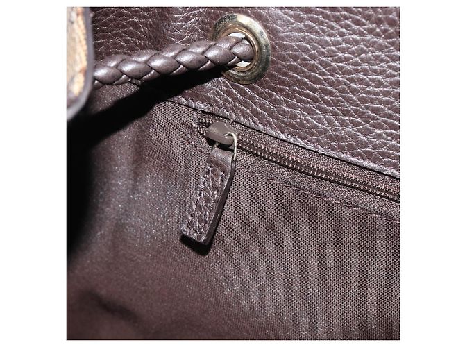Borsa a tracolla GUCCI GG crystal Coated Canvas Beige Gold 419689 Auth ki6829V D'oro - vista 20