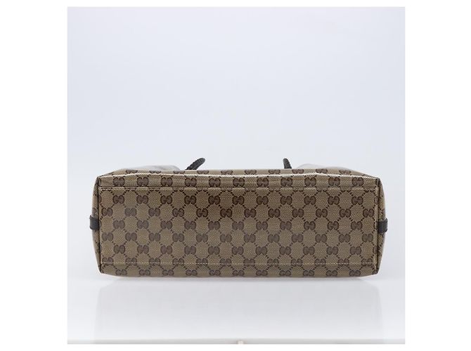 Borsa a tracolla GUCCI GG crystal Coated Canvas Beige Gold 419689 Auth ki6829V D'oro - vista 5
