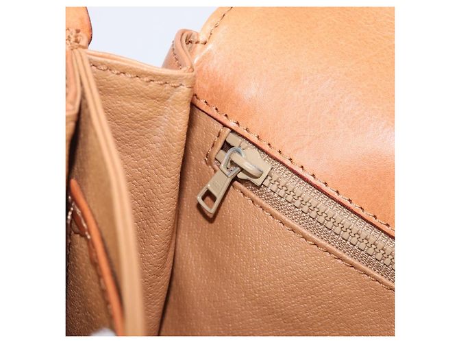 16 Céline CELINE Macadam Canvas Schultertasche PVC Beige Gold Auth 201484A Golden - Ansicht 25