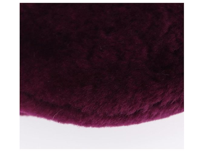 Borsa a mano BOTTEGA VENETA Jody Mini in shearling Viola Oro Auth 203692M D'oro Porpora - vista 14