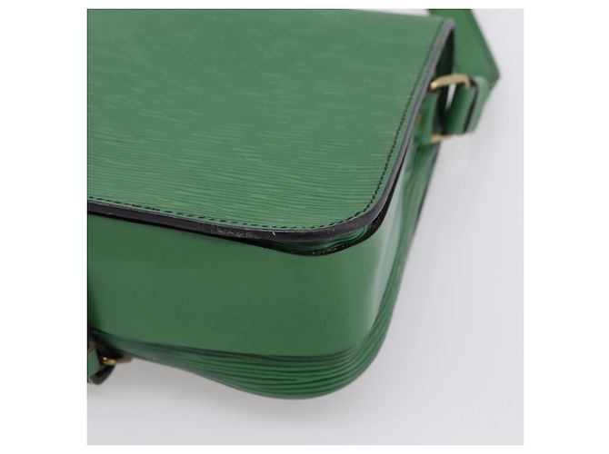 LOUIS VUITTON Bolso de hombro Epi Cartouchiere MM Verde M52244 LV Auth 205149V - vista 16