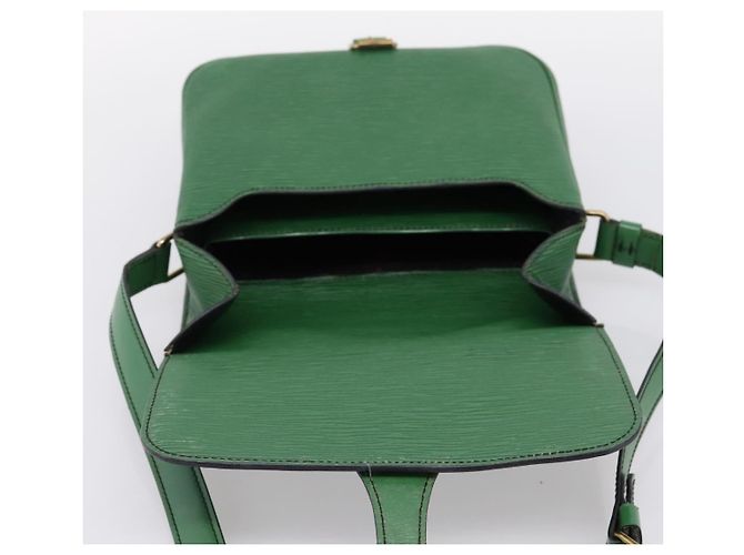 LOUIS VUITTON Bolso de hombro Epi Cartouchiere MM Verde M52244 LV Auth 205149V - vista 19