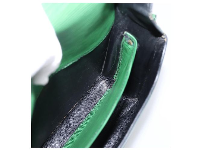 LOUIS VUITTON Bolso de hombro Epi Cartouchiere MM Verde M52244 LV Auth 205149V - vista 22
