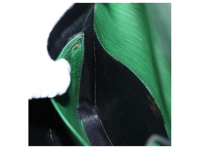 LOUIS VUITTON Bolso de hombro Epi Cartouchiere MM Verde M52244 LV Auth 205149V - vista 23