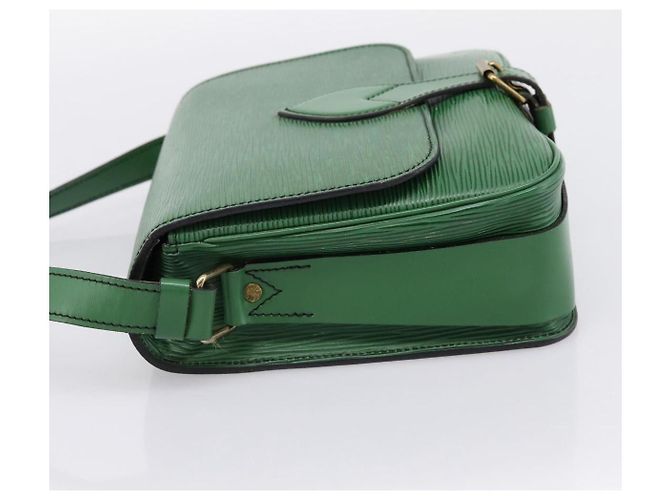 LOUIS VUITTON Bolso de hombro Epi Cartouchiere MM Verde M52244 LV Auth 205149V - vista 3