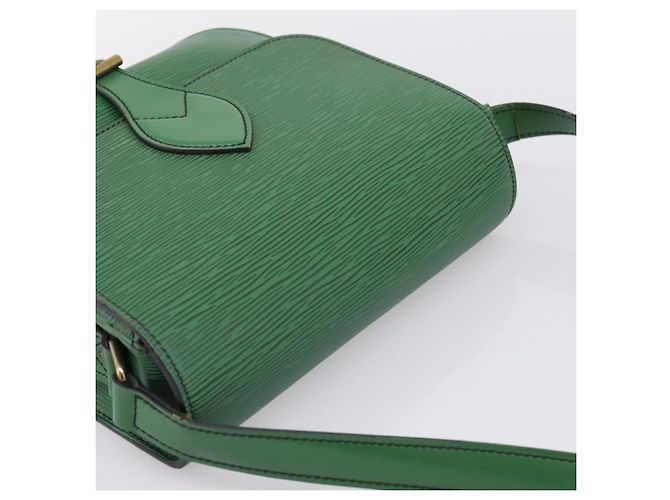 LOUIS VUITTON Bolso de hombro Epi Cartouchiere MM Verde M52244 LV Auth 205149V - vista 6