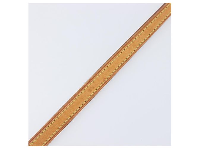 LOUIS VUITTON Nume leather Shoulder Strap Leather 48"" Beige LV Auth 204022V - vista 10