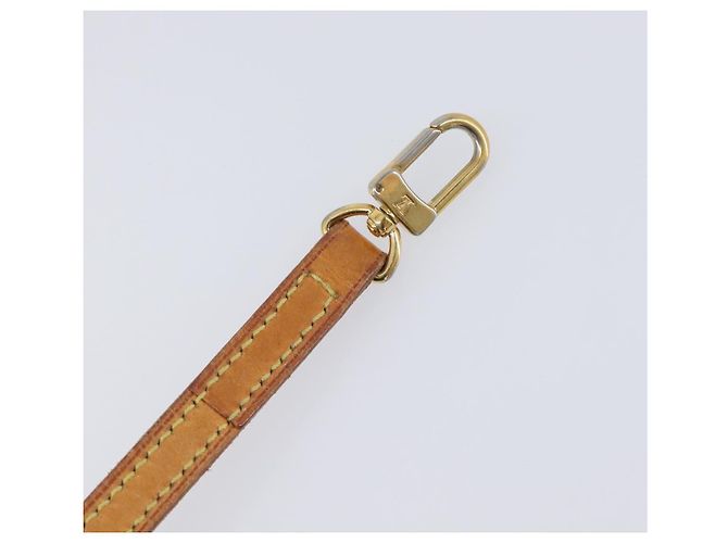 LOUIS VUITTON Nume leather Shoulder Strap Leather 48"" Beige LV Auth 204022V - vista 7