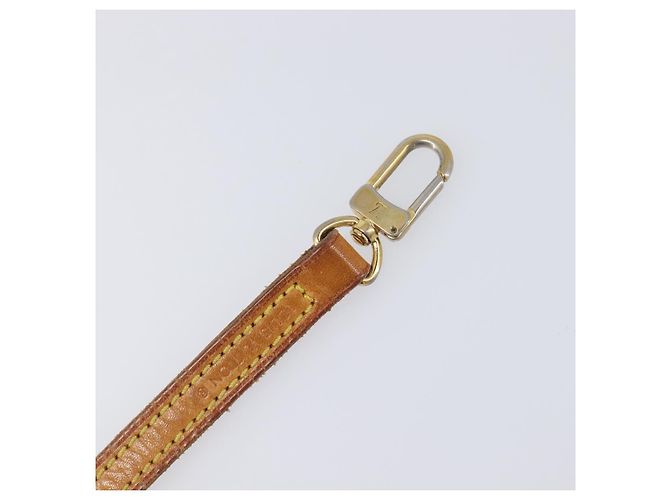 LOUIS VUITTON Nume leather Shoulder Strap Leather 48"" Beige LV Auth 204022V - vista 8