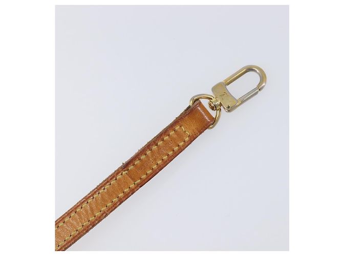 LOUIS VUITTON Nume leather Shoulder Strap Leather 48"" Beige LV Auth 204022V - vista 9
