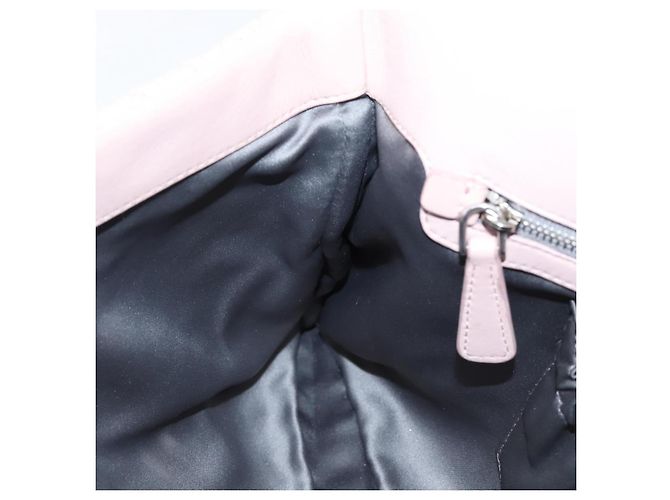 Bolsa de Ombro Miu Miu Matelassé em Couro Rosa Prateada Autêntica ka6197V Prata - vista 24