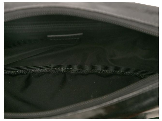 Bolsa Messenger Gucci Imprime com fivela dupla preta Preto - vista 7