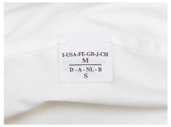 Top abotonado blanco Brunello Cucinelli con adornos Monili Talla US S - vista 6