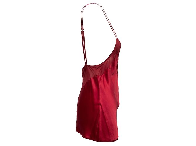Red Prada Satin Cami Top Size US S - view 2