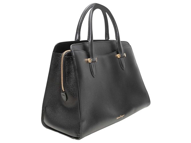 Borsa con manico Salvatore Ferragamo nera Nero - vista 3