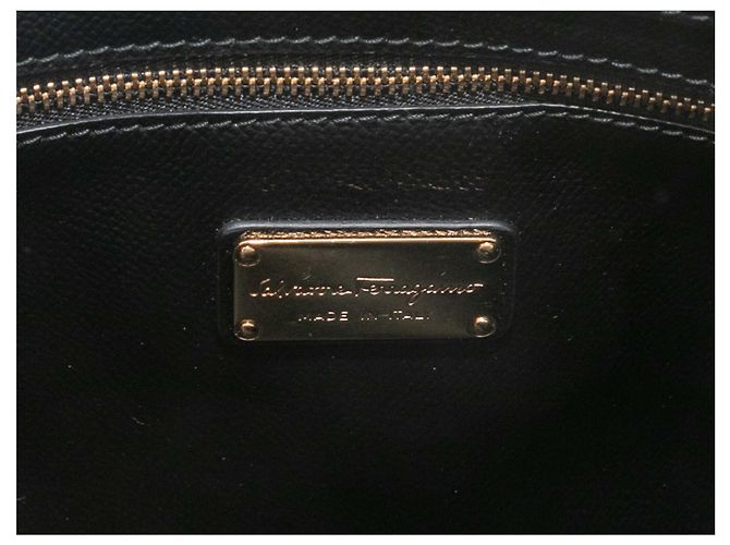 Borsa con manico Salvatore Ferragamo nera Nero - vista 6