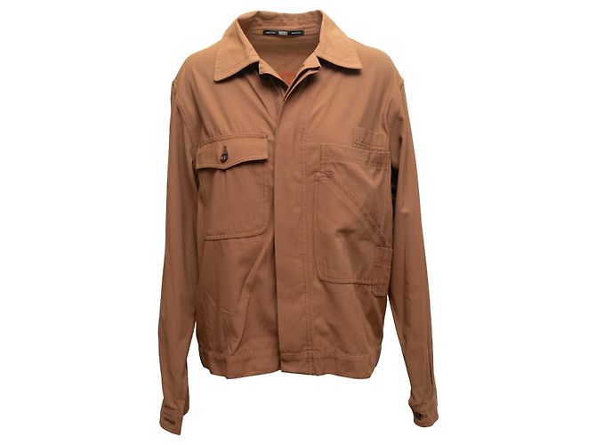 Gianfranco Ferré Chaqueta Cargo Gianfranco Ferre Marrón Talla US M Castaño - vista 2
