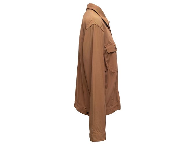 Gianfranco Ferré Chaqueta Cargo Gianfranco Ferre Marrón Talla US M Castaño - vista 3