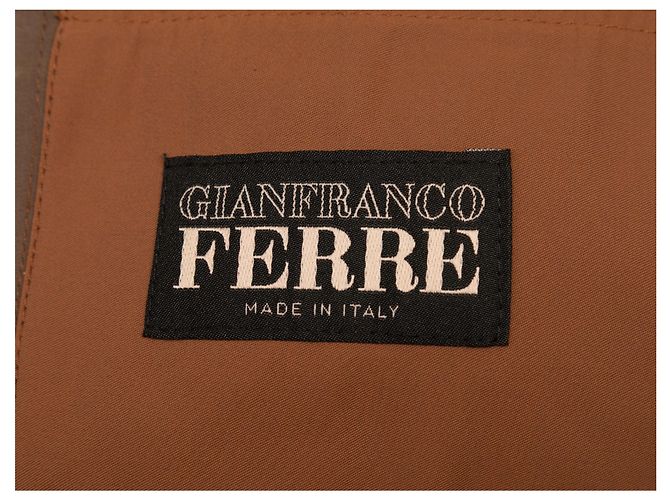 Gianfranco Ferré Chaqueta Cargo Gianfranco Ferre Marrón Talla US M Castaño - vista 5