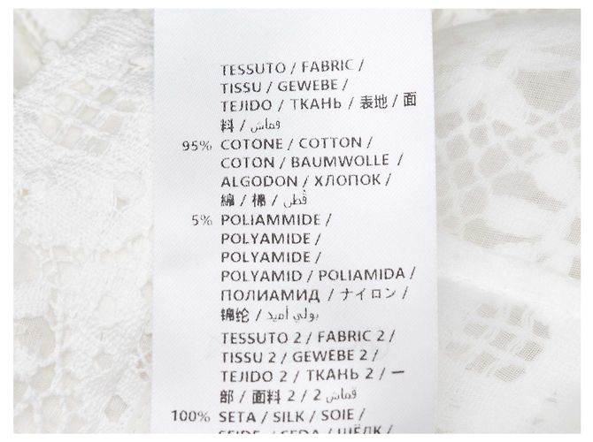 Weiße Alexander McQueen Spitzen-Skinny-Hose Größe IT 40 - Ansicht 6