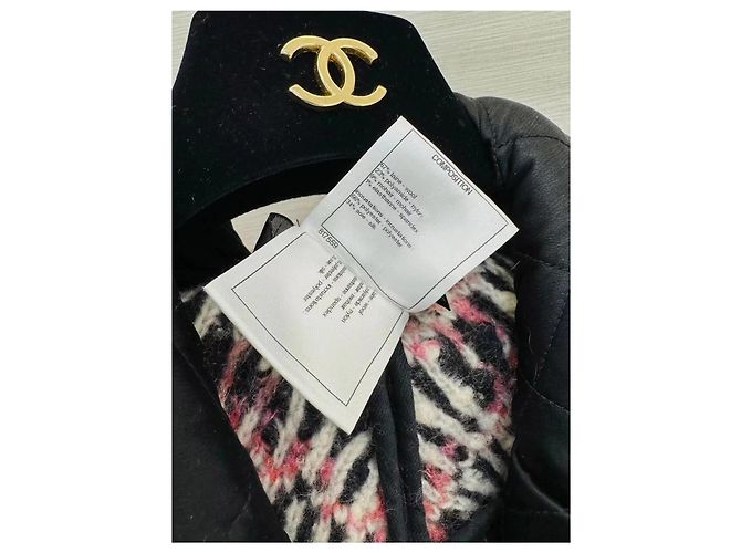 Chanel Tweed Mantel Mehrfarben - Ansicht 6