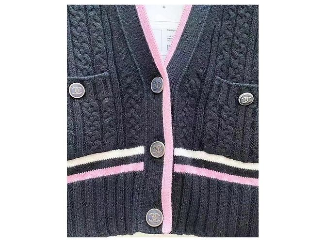 Chanel Kaschmir Strickware Damen Größe 40 Mehrfarben - Ansicht 2