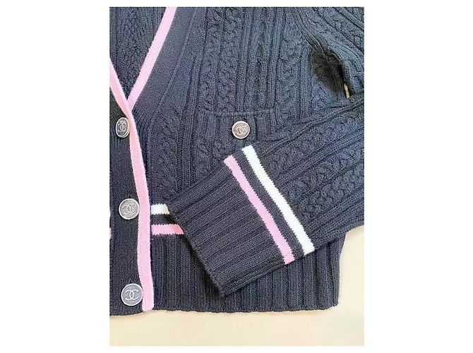 Chanel Kaschmir Strickware Damen Größe 40 Mehrfarben - Ansicht 3