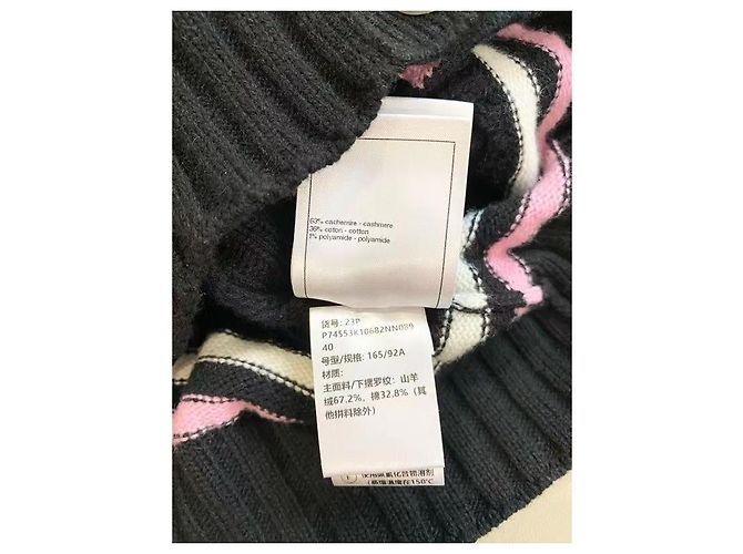 Chanel Kaschmir Strickware Damen Größe 40 Mehrfarben - Ansicht 5