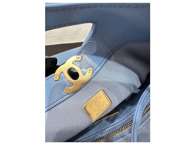 Chanel 31 Handtasche Navy Wildleder Mehrfarben - Ansicht 5