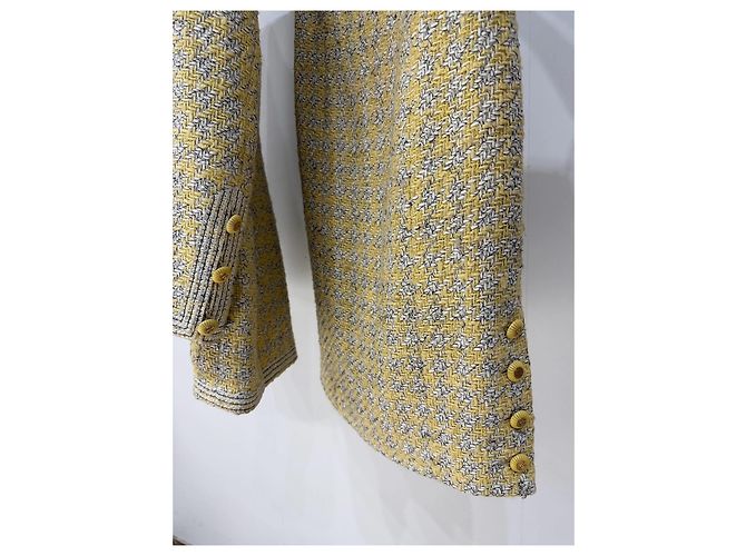 Falda Chanel de tweed amarillo talla 36 Multicolor - vista 5