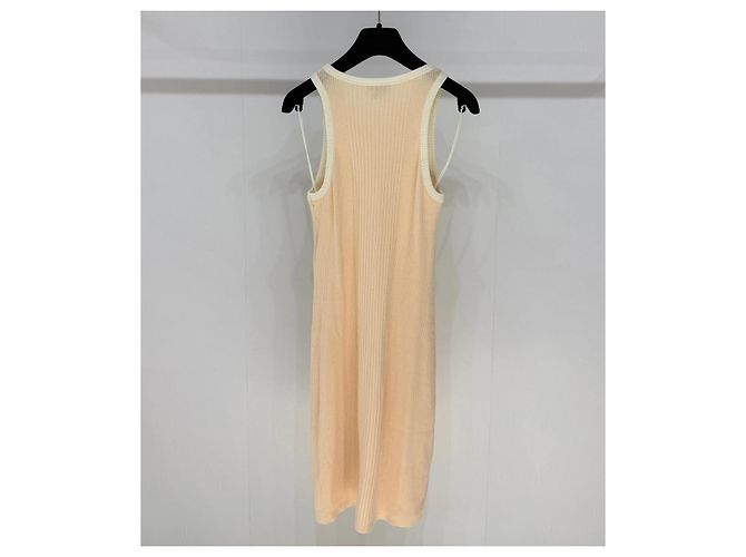 Abito Chanel in cotone con logo double C Multicolore - vista 6
