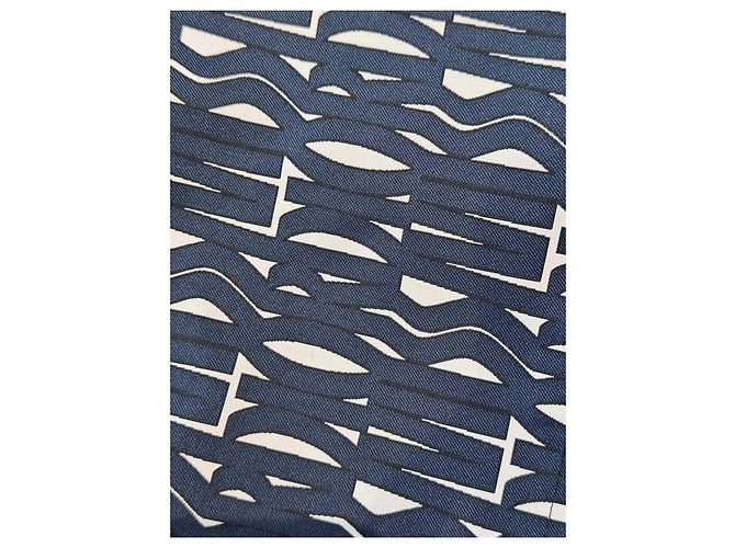 Autre Marque Dior Hose Navy aus Polyester Mehrfarben - Ansicht 2