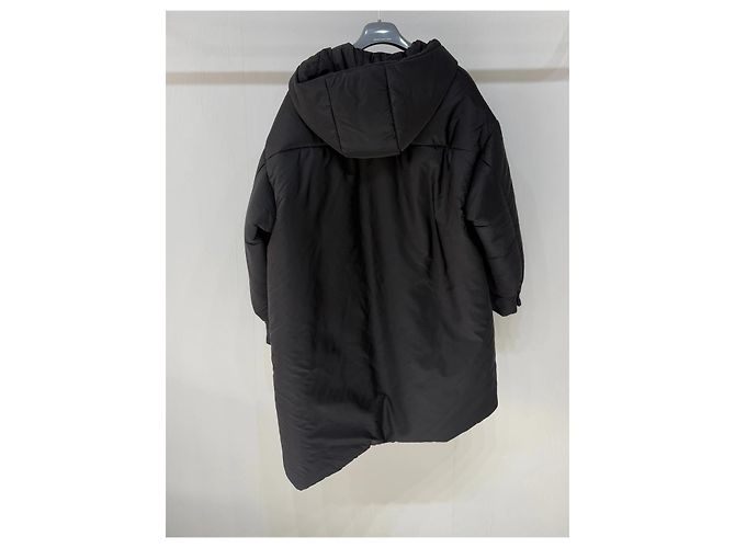 Cappotto Prada in cotone taglio oversized Multicolore - vista 3