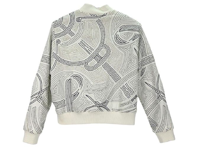 Hermès Cotton Jacket White Multiple colors - view 2