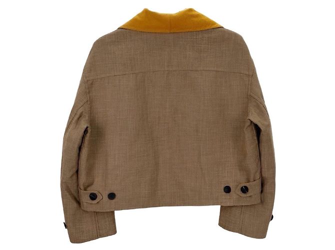 Hermès Cashmere Jacket Brown Multiple colors - view 2