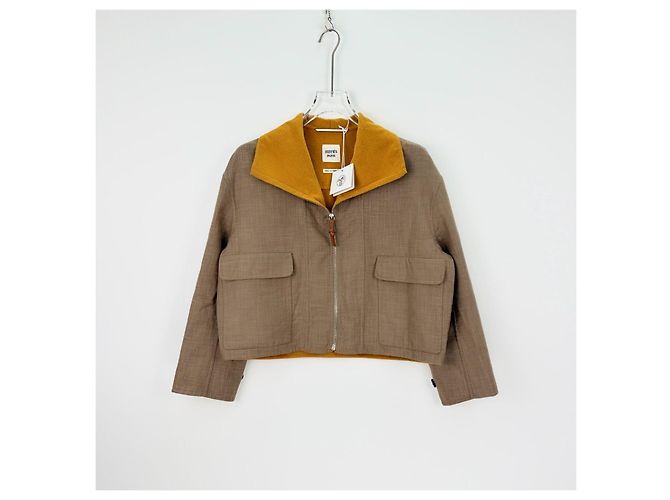 Hermès Cashmere Jacket Brown Multiple colors - view 3