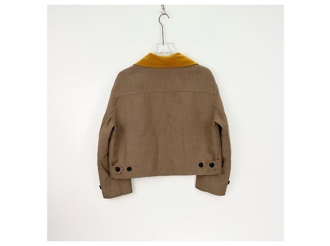 Hermès Cashmere Jacket Brown Multiple colors - view 4