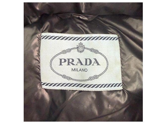 Chaqueta Prada Negra de Poliamida Multicolor - vista 5